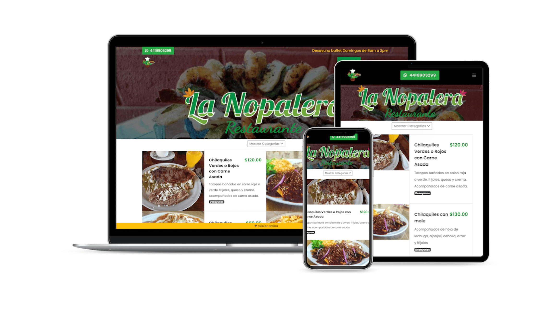 Menú Digital de Restaurante