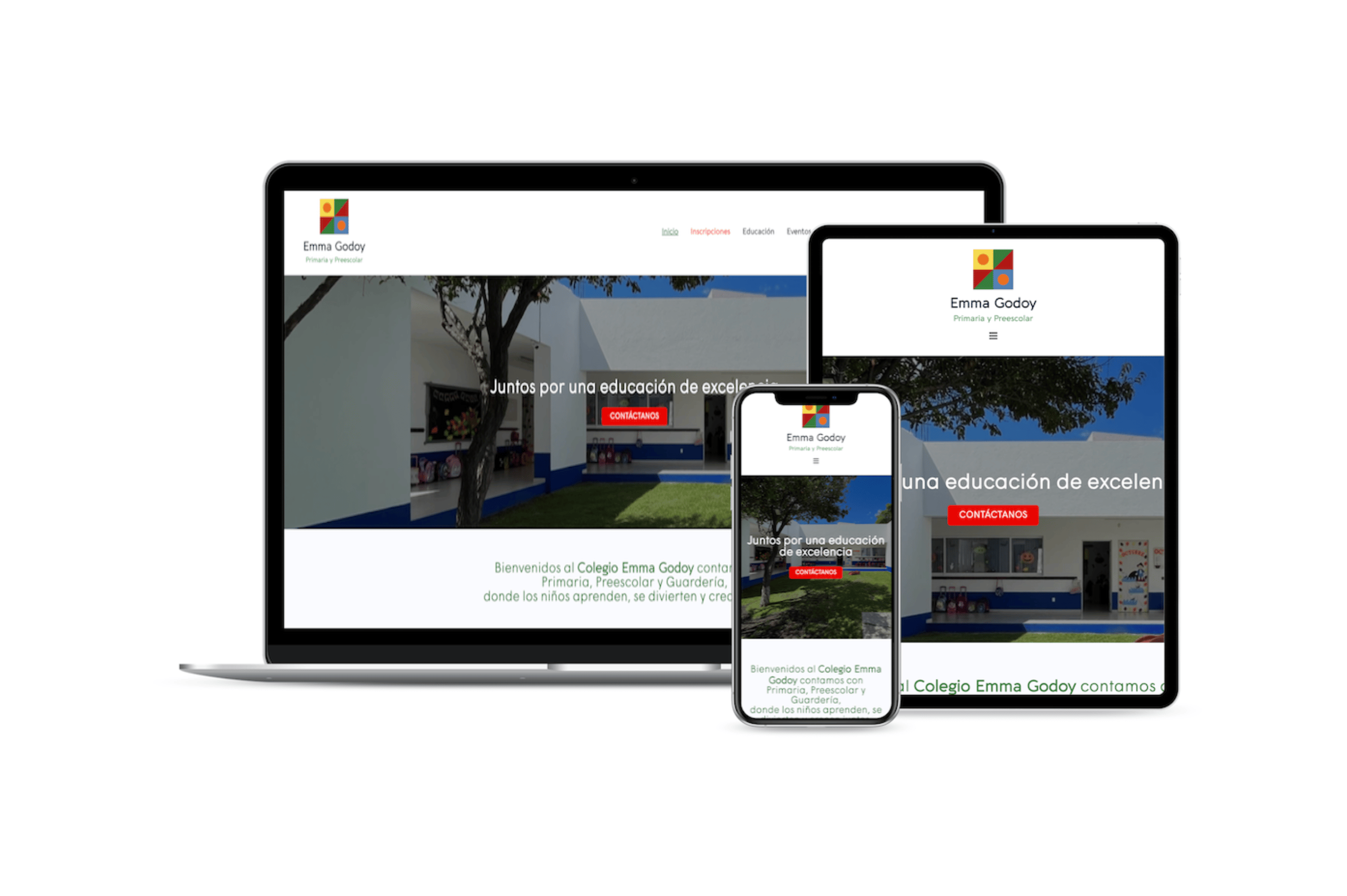 Sitio para Colegio Primaria y Preescolar